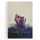 Swan Song 2020s Vintage Movie Poster – Modern Sci-Fi Art Print