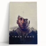 Swan Song 2020s Vintage Movie Poster – Modern Sci-Fi Art Print