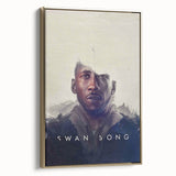 Swan Song 2020s Vintage Movie Poster – Modern Sci-Fi Art Print