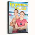 Swimming for Gold Poster – 2020s Vintage Movie Wall Art Print