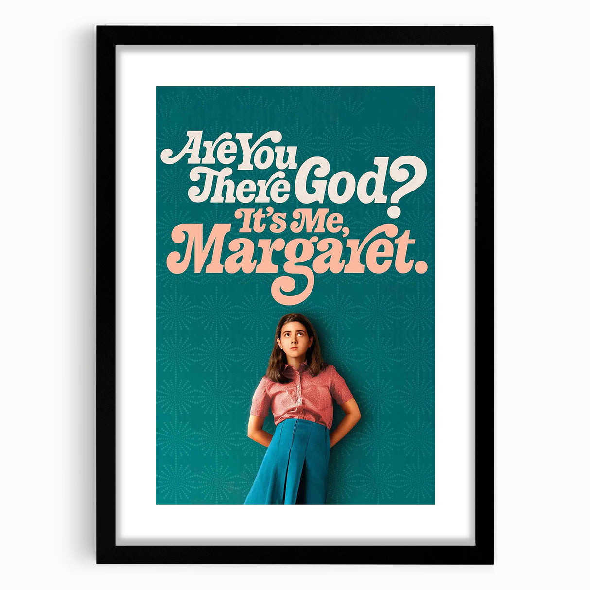 2020s Vintage Movie Poster – Are You There God? It's Me, Margaret Retro Film Art