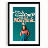 2020s Vintage Movie Poster – Are You There God? It's Me, Margaret Retro Film Art