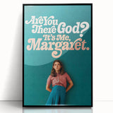 2020s Vintage Movie Poster – Are You There God? It's Me, Margaret Retro Film Art
