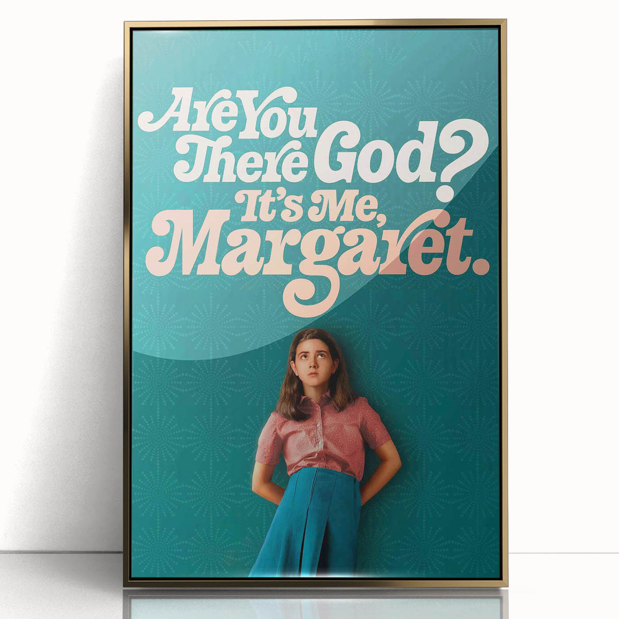 2020s Vintage Movie Poster – Are You There God? It's Me, Margaret Retro Film Art
