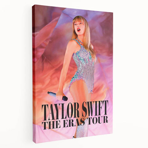 Taylor Swift Eras Tour Poster – 2020s Vintage Concert Art Print