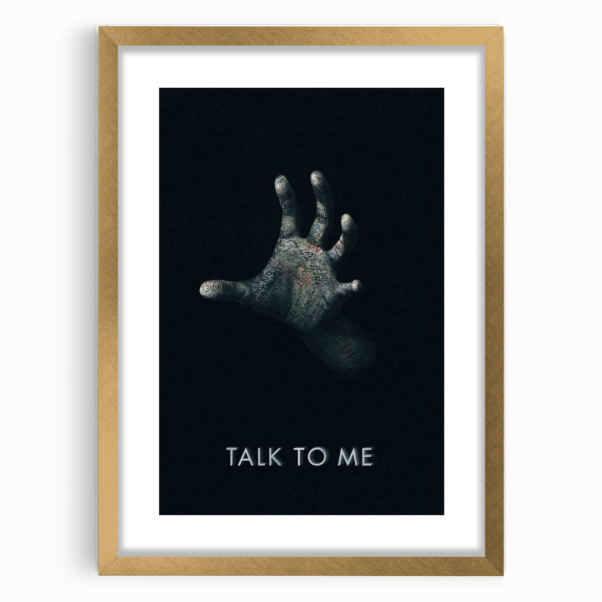 Talk to Me Poster – 2020s Vintage Horror Movie Art Print