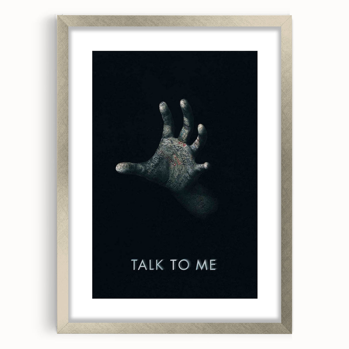 Talk to Me Poster – 2020s Vintage Horror Movie Art Print