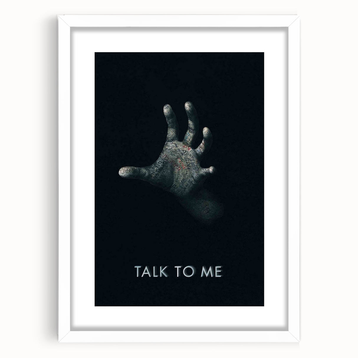 Talk to Me Poster – 2020s Vintage Horror Movie Art Print