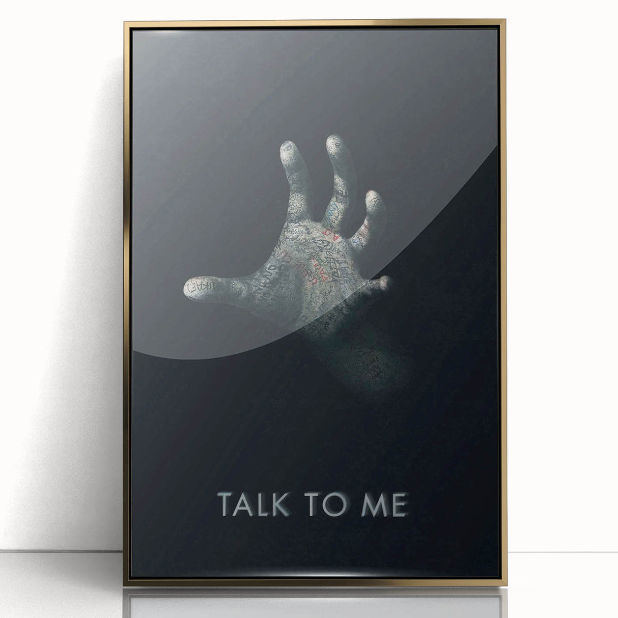 Talk to Me Poster – 2020s Vintage Horror Movie Art Print