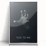 Talk to Me Poster – 2020s Vintage Horror Movie Art Print