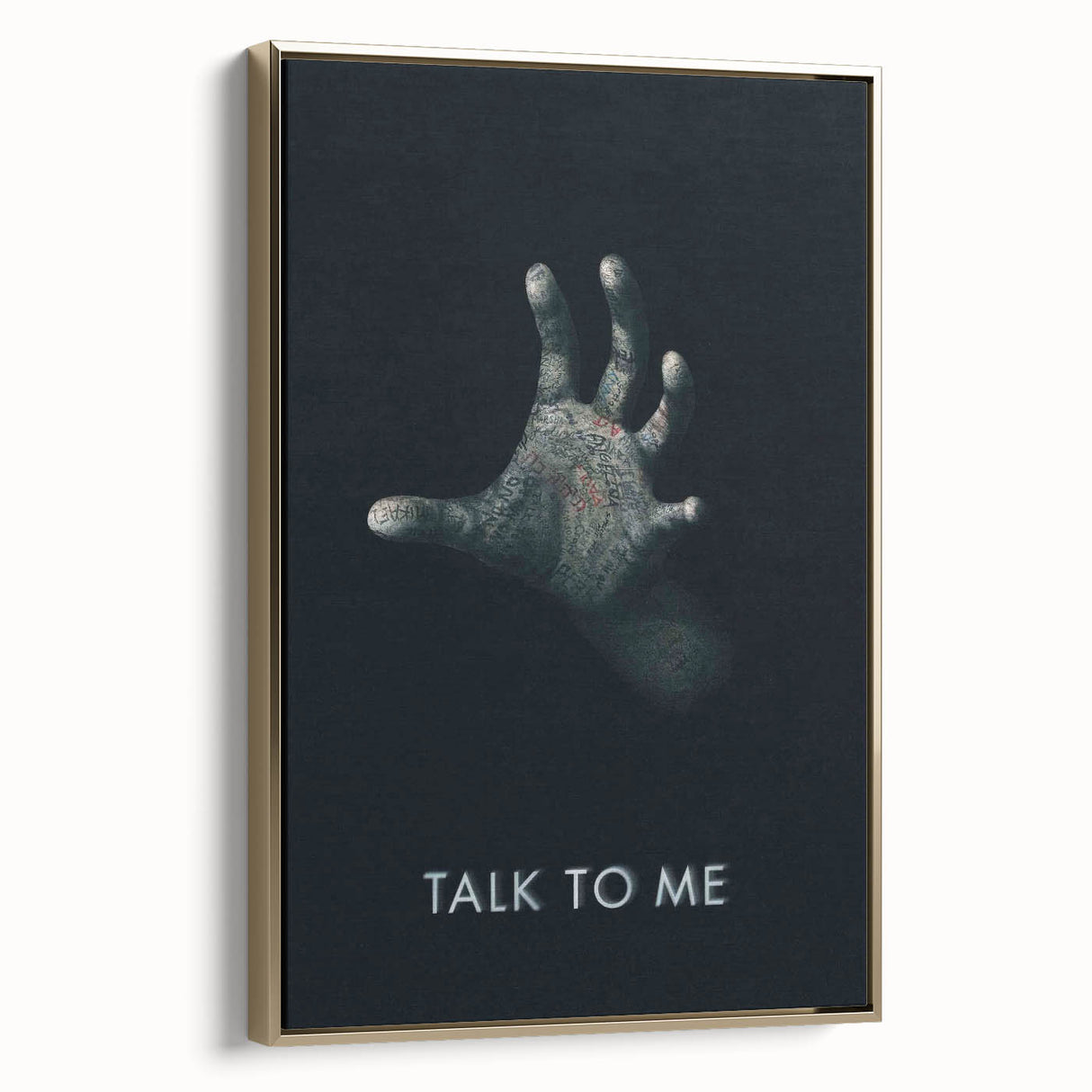 Talk to Me Poster – 2020s Vintage Horror Movie Art Print