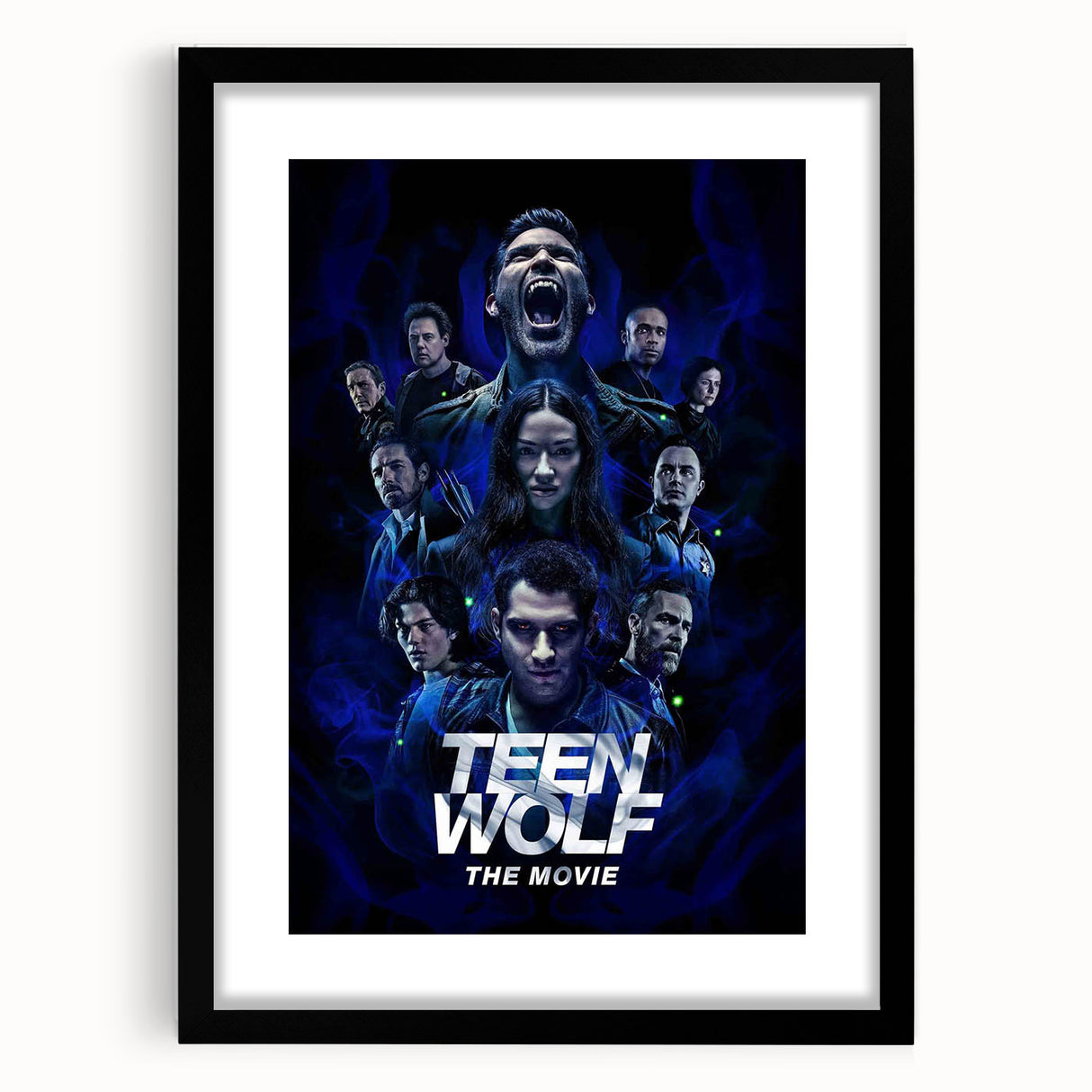Teen Wolf The Movie Poster – 2020s Vintage Supernatural Art Print