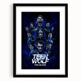 Teen Wolf The Movie Poster – 2020s Vintage Supernatural Art Print