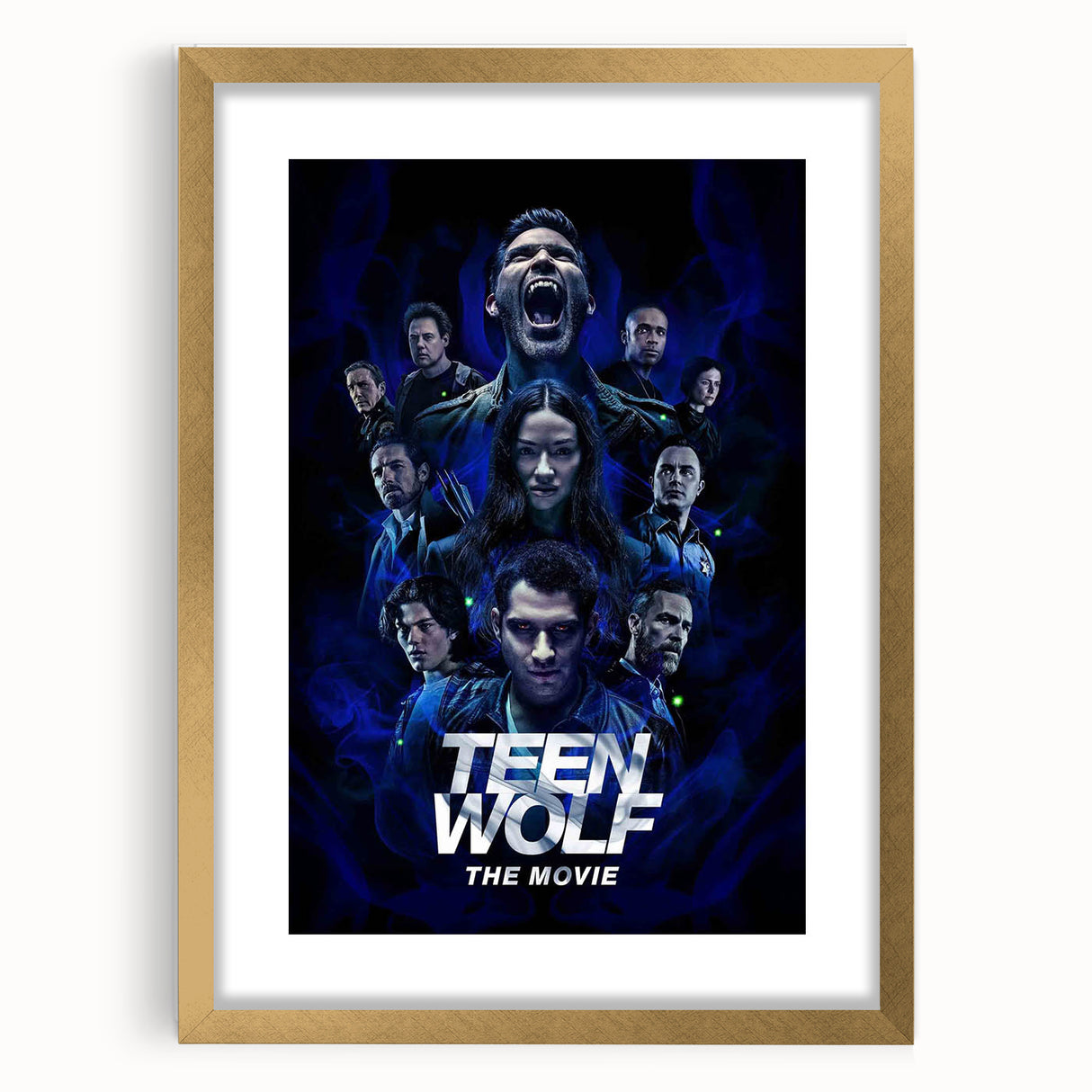 Teen Wolf The Movie Poster – 2020s Vintage Supernatural Art Print