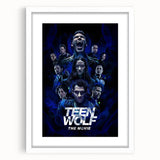 Teen Wolf The Movie Poster – 2020s Vintage Supernatural Art Print