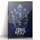 Teen Wolf The Movie Poster – 2020s Vintage Supernatural Art Print