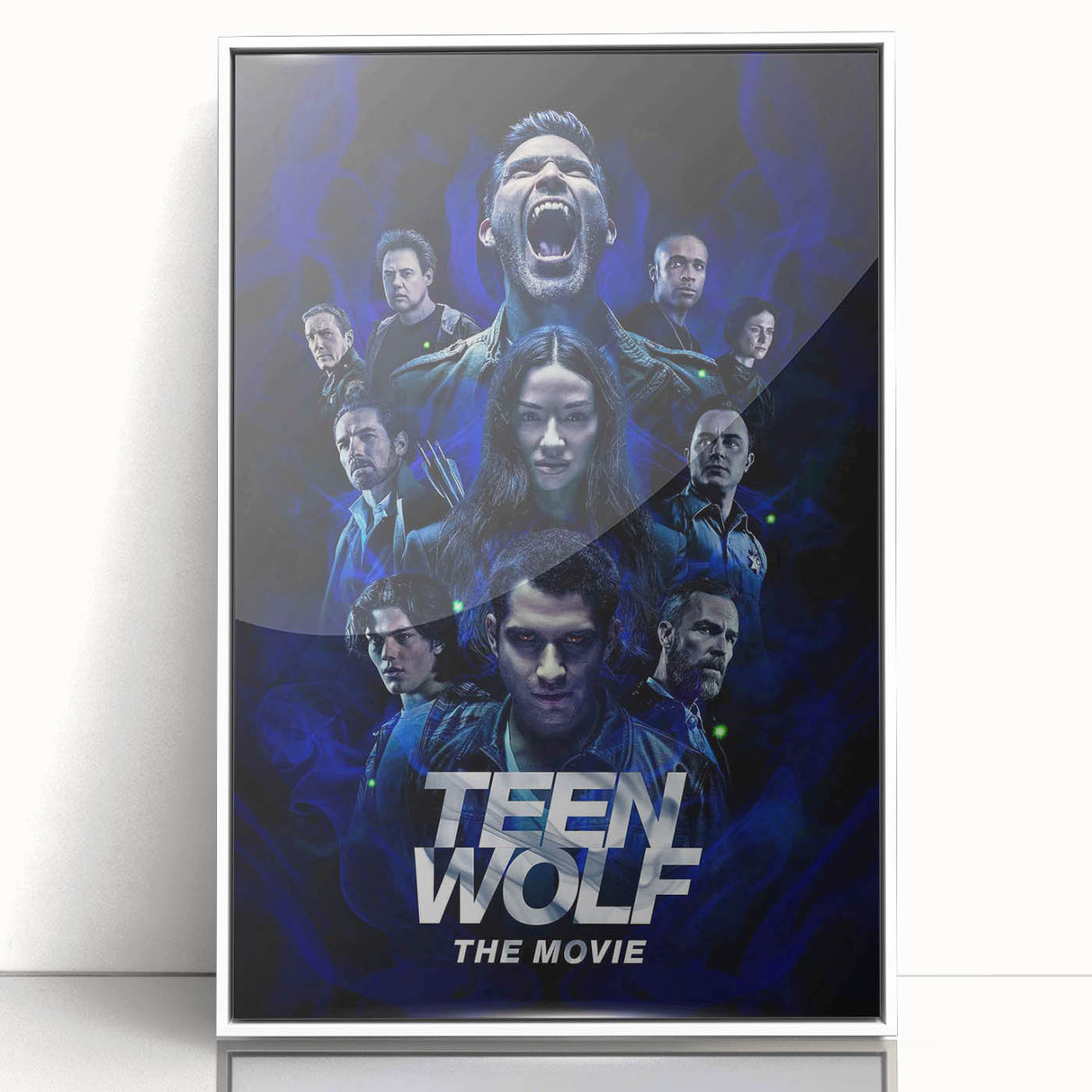 Teen Wolf The Movie Poster – 2020s Vintage Supernatural Art Print