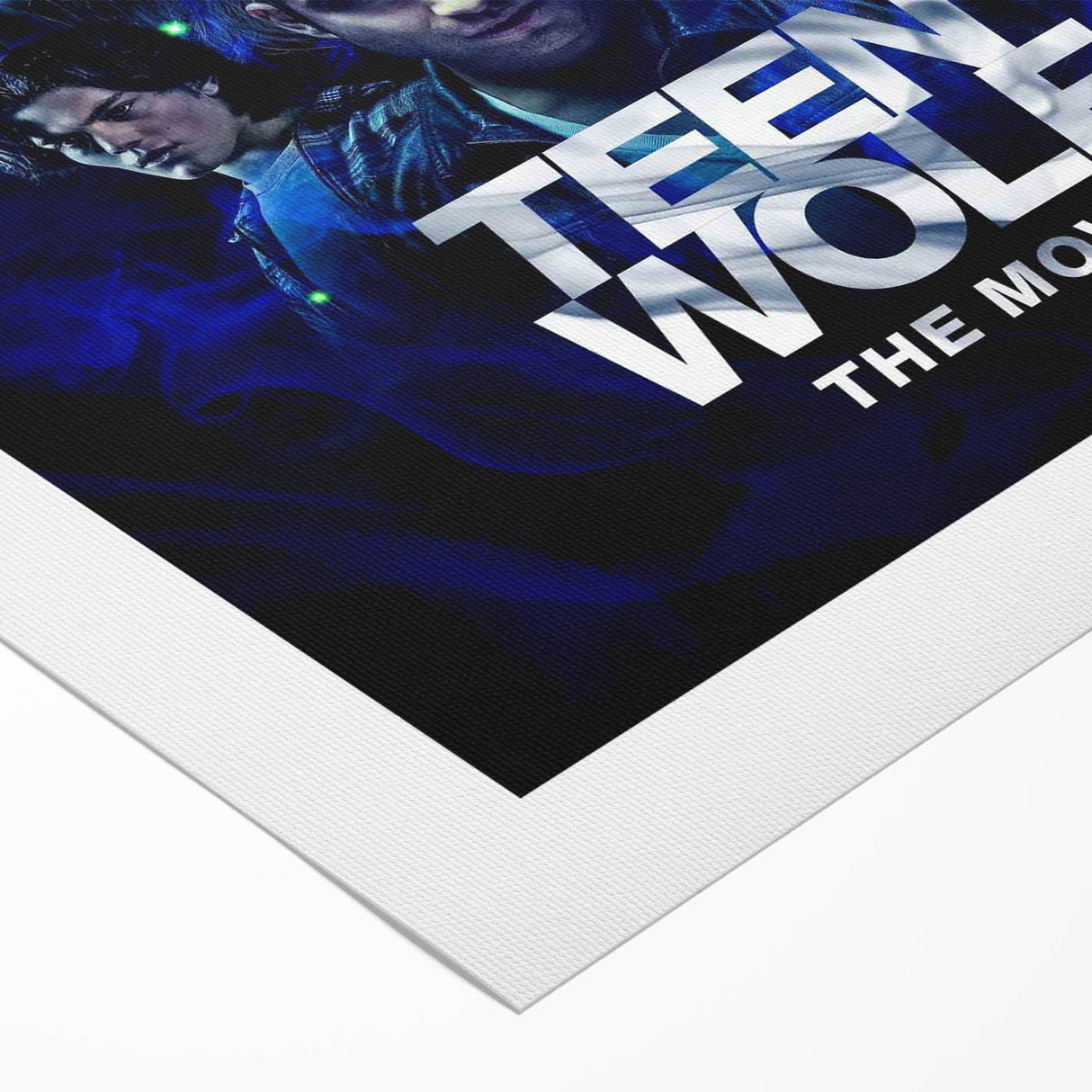 Teen Wolf The Movie Poster – 2020s Vintage Supernatural Art Print