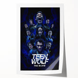 Teen Wolf The Movie Poster – 2020s Vintage Supernatural Art Print