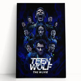 Teen Wolf The Movie Poster – 2020s Vintage Supernatural Art Print