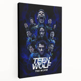 Teen Wolf The Movie Poster – 2020s Vintage Supernatural Art Print