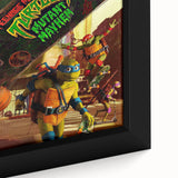 TMNT Mutant Mayhem Poster – 2020s Vintage Retro Action Art