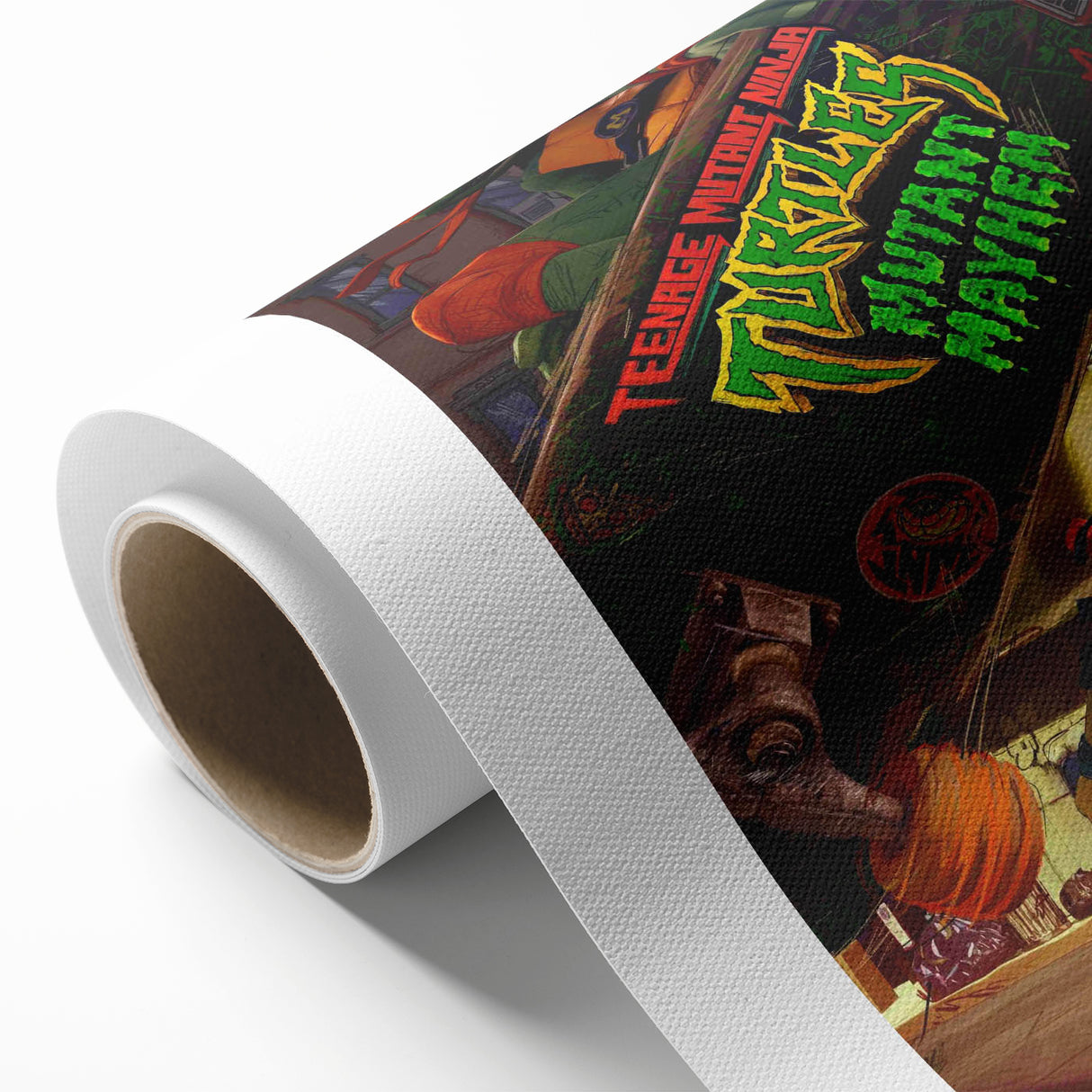 TMNT Mutant Mayhem Poster – 2020s Vintage Retro Action Art