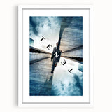 TENET 2020s Vintage Movie Poster – Retro Sci-Fi Thriller Wall Art