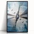 TENET 2020s Vintage Movie Poster – Retro Sci-Fi Thriller Wall Art