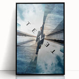 TENET 2020s Vintage Movie Poster – Retro Sci-Fi Thriller Wall Art