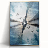 TENET 2020s Vintage Movie Poster – Retro Sci-Fi Thriller Wall Art