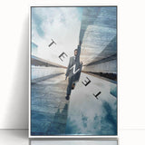 TENET 2020s Vintage Movie Poster – Retro Sci-Fi Thriller Wall Art