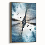 TENET 2020s Vintage Movie Poster – Retro Sci-Fi Thriller Wall Art