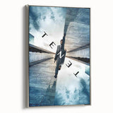 TENET 2020s Vintage Movie Poster – Retro Sci-Fi Thriller Wall Art