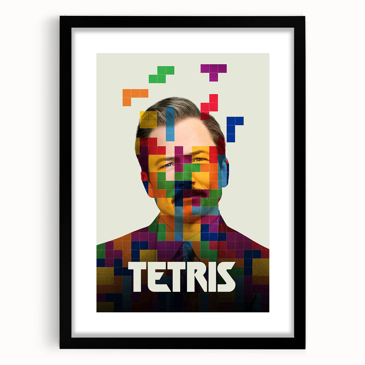 Tetris Movie Poster – 2020s Vintage Retro Gaming Art Print