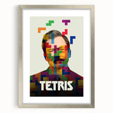 Tetris Movie Poster – 2020s Vintage Retro Gaming Art Print