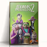 Addams Family 2 Poster – 2020s Vintage Animated Movie Wall Art