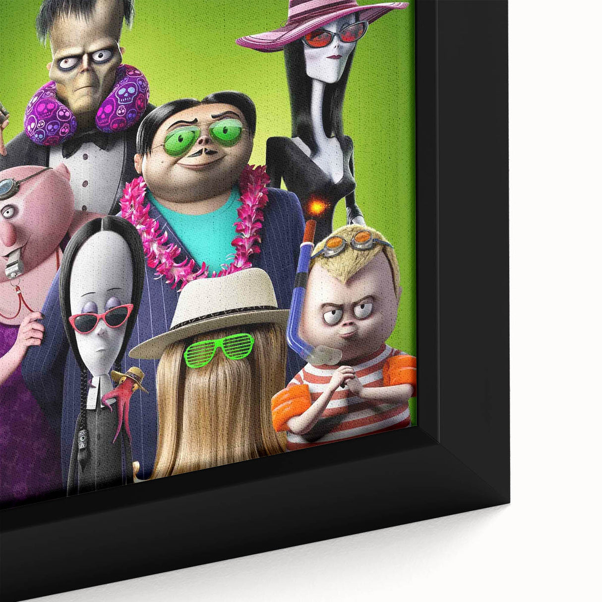 Addams Family 2 Poster – 2020s Vintage Animated Movie Wall Art