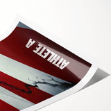 2020s Vintage Movie Poster – Athlete A Retro Film Art