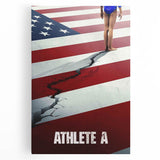 2020s Vintage Movie Poster – Athlete A Retro Film Art