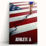 2020s Vintage Movie Poster – Athlete A Retro Film Art