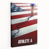 2020s Vintage Movie Poster – Athlete A Retro Film Art