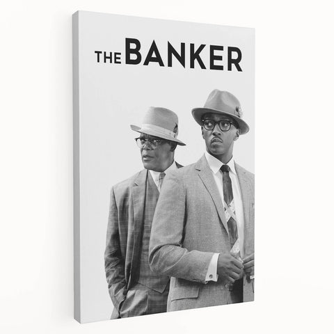 The Banker Poster – 2020s Vintage Drama Movie Wall Art Print