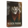 The Black Phone Vintage Horror Movie Poster – Retro Scary Wall Art Print