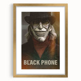 The Black Phone Vintage Horror Movie Poster – Retro Scary Wall Art Print