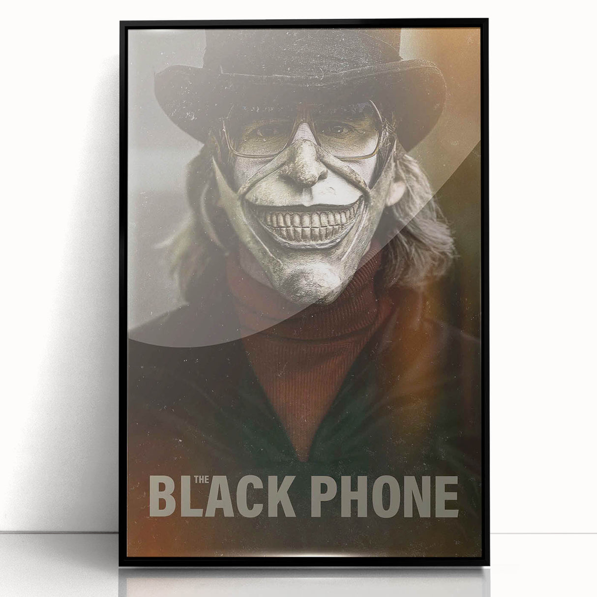 The Black Phone Vintage Horror Movie Poster – Retro Scary Wall Art Print