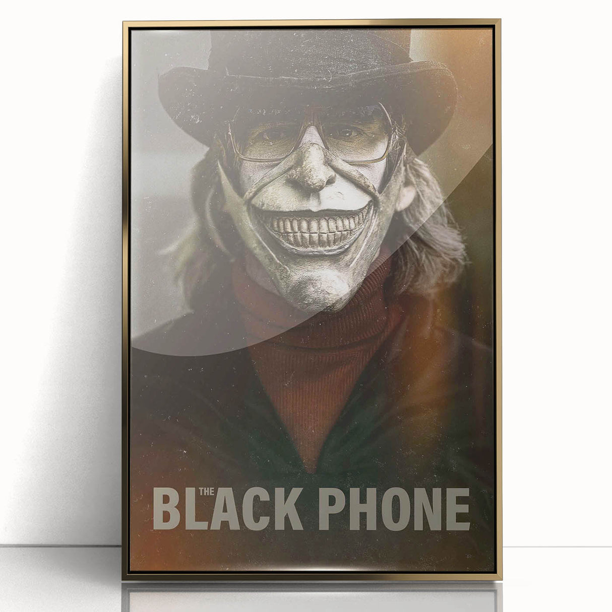The Black Phone Vintage Horror Movie Poster – Retro Scary Wall Art Print