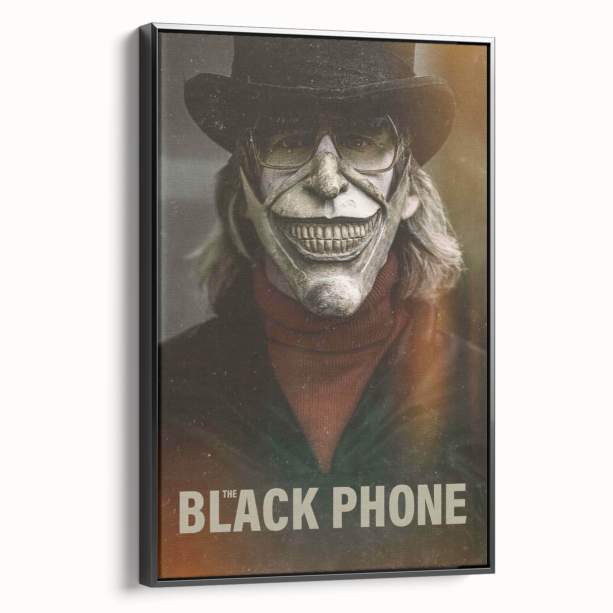 The Black Phone Vintage Horror Movie Poster – Retro Scary Wall Art Print