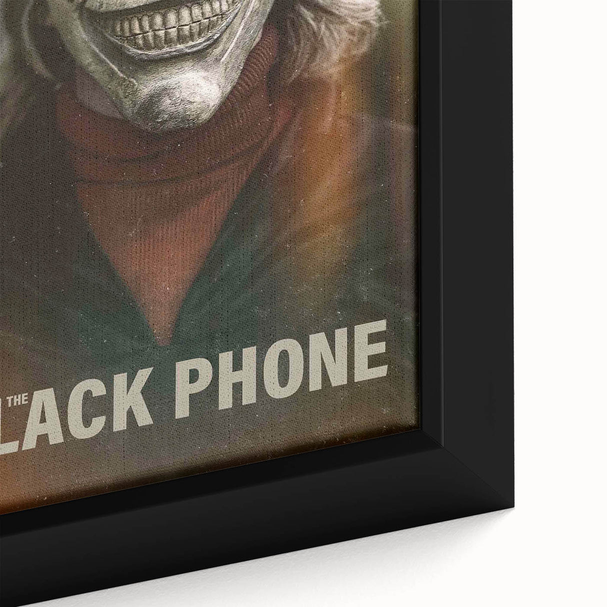The Black Phone Vintage Horror Movie Poster – Retro Scary Wall Art Print