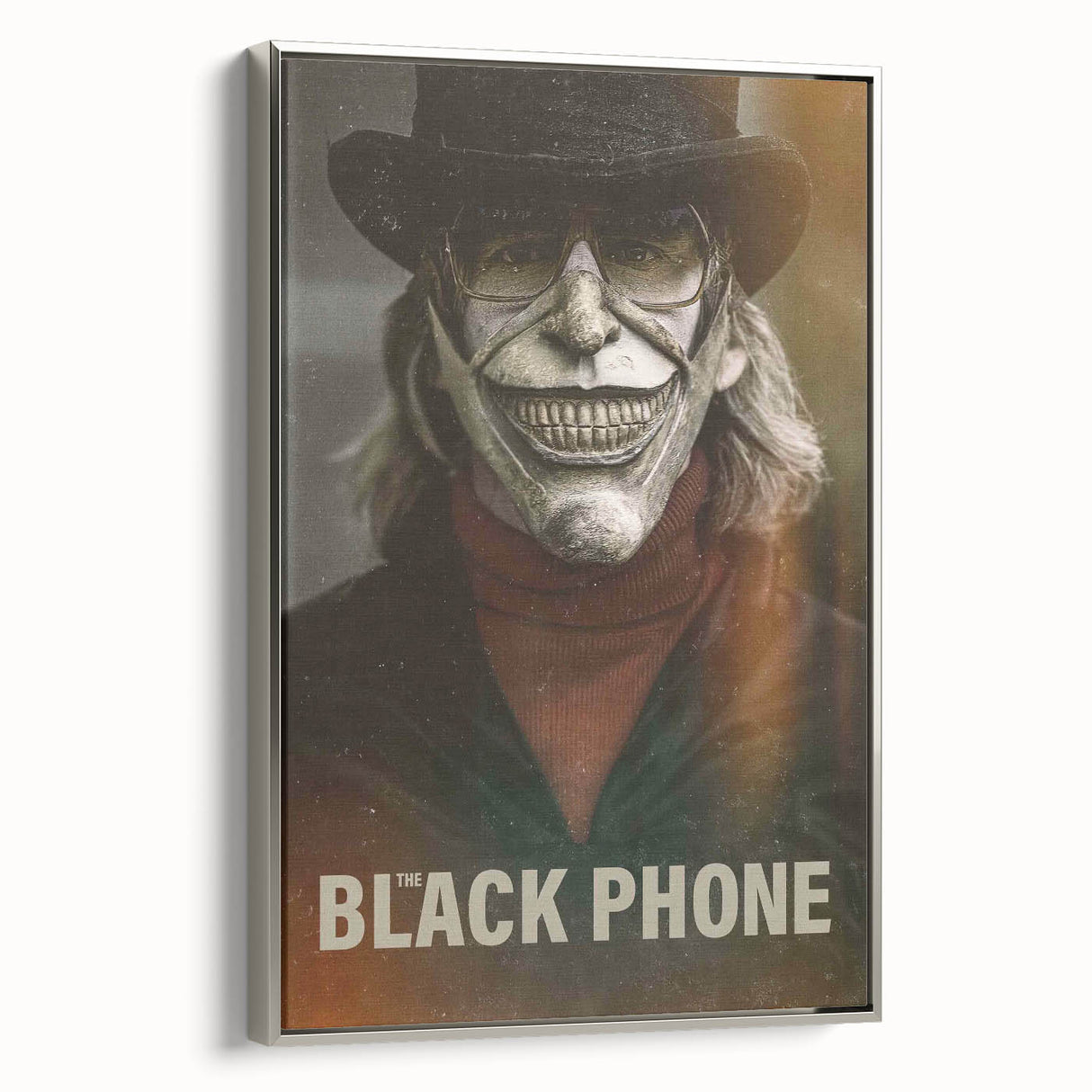 The Black Phone Vintage Horror Movie Poster – Retro Scary Wall Art Print